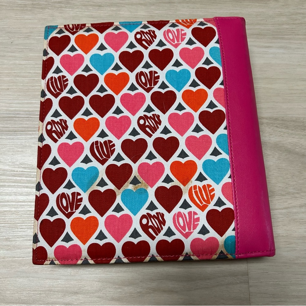 Roxy pink‎ red blue hearts love photo album - Picture 2 of 11